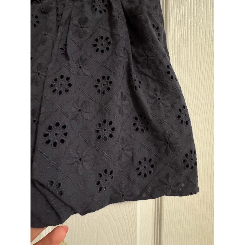 MARDI MERCREDI Balloon Skirt Navy Eyelet XS/S - Picture 4 of 8